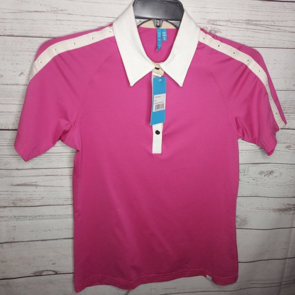 GG BLUE WOMEN'S SZ SMALL GOLF TOP